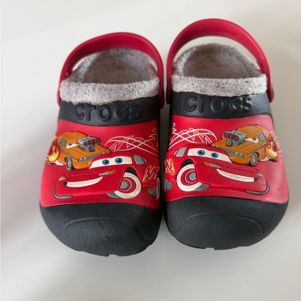 Crocs Lightning McQueen Cars Kids J1 – Fleece Lined - Picture 3 of 8